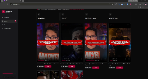 Capa do Vídeo
